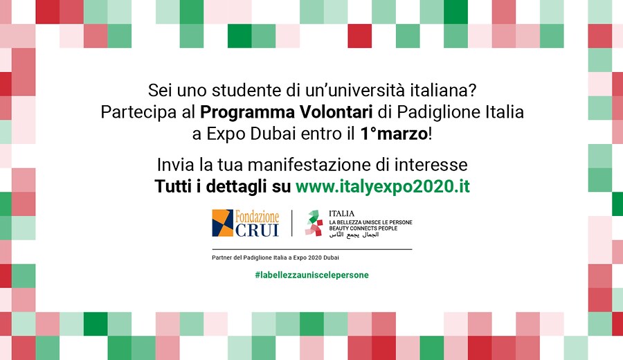 Studenti universitari per Expo Dubai