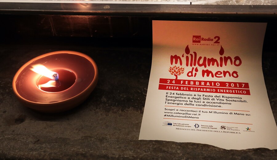 L'11 marzo torna "M'illumino di meno"