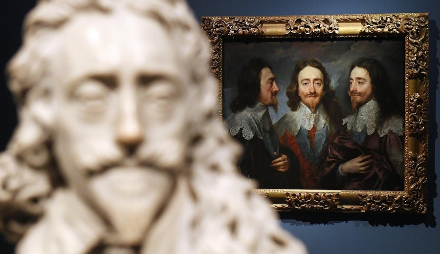 Van Dyck, ritrattista di corte
