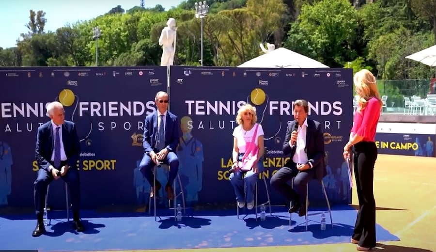 "Tennis & Friends – Salute e Sport"