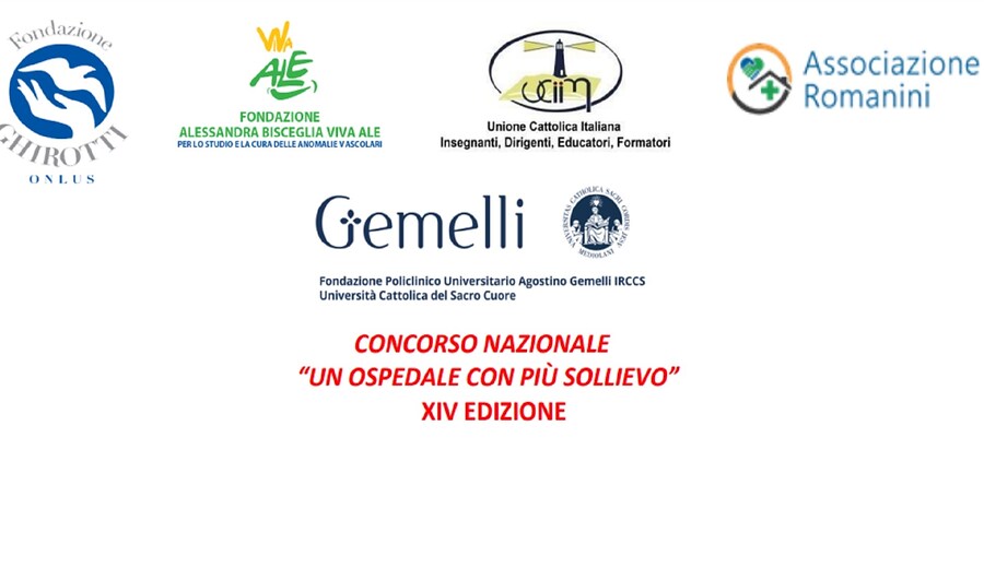 XIV Edizione del Concorso Nazionale "Un ospedale con più sollievo"