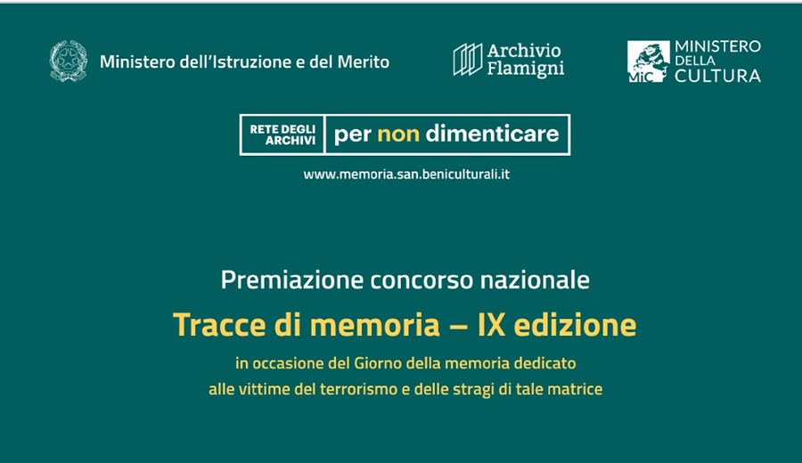 Premiazione del concorso "Tracce di memoria"