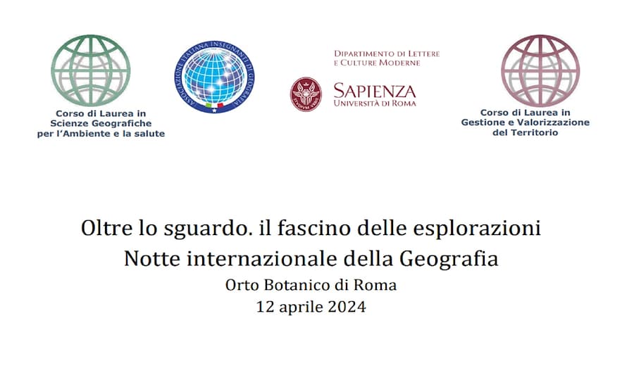 Notte Internazionale della Geografia 2024