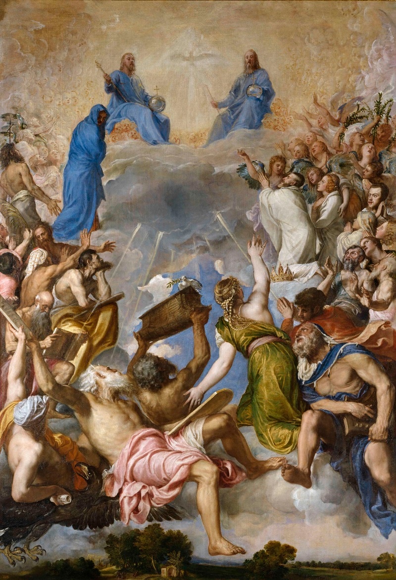 Tiziano, La Gloria (1554)