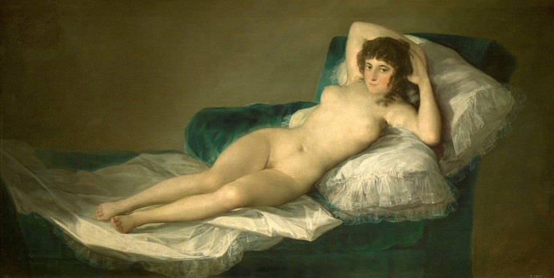 Francisco Goya, La Maja desnuda (1790 - 1800)