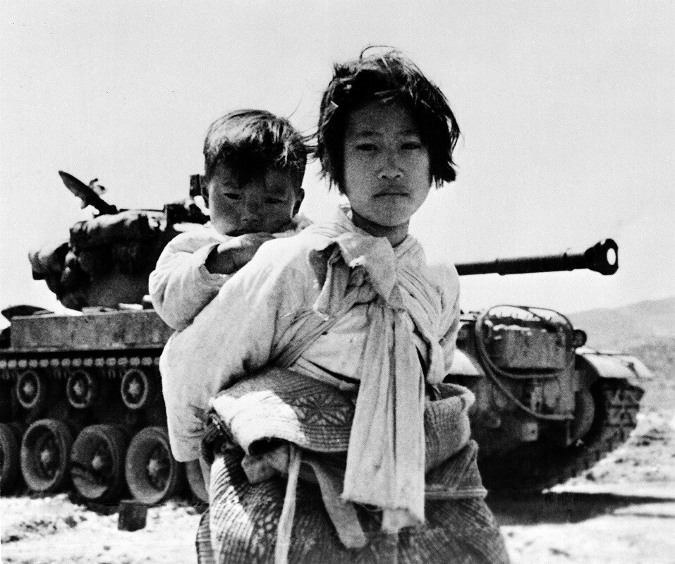La guerra in Corea. Giugno 1951. Haengju, Republica di Corea. Autore sconosciuto. © courtesy UN Photo/United States Navy