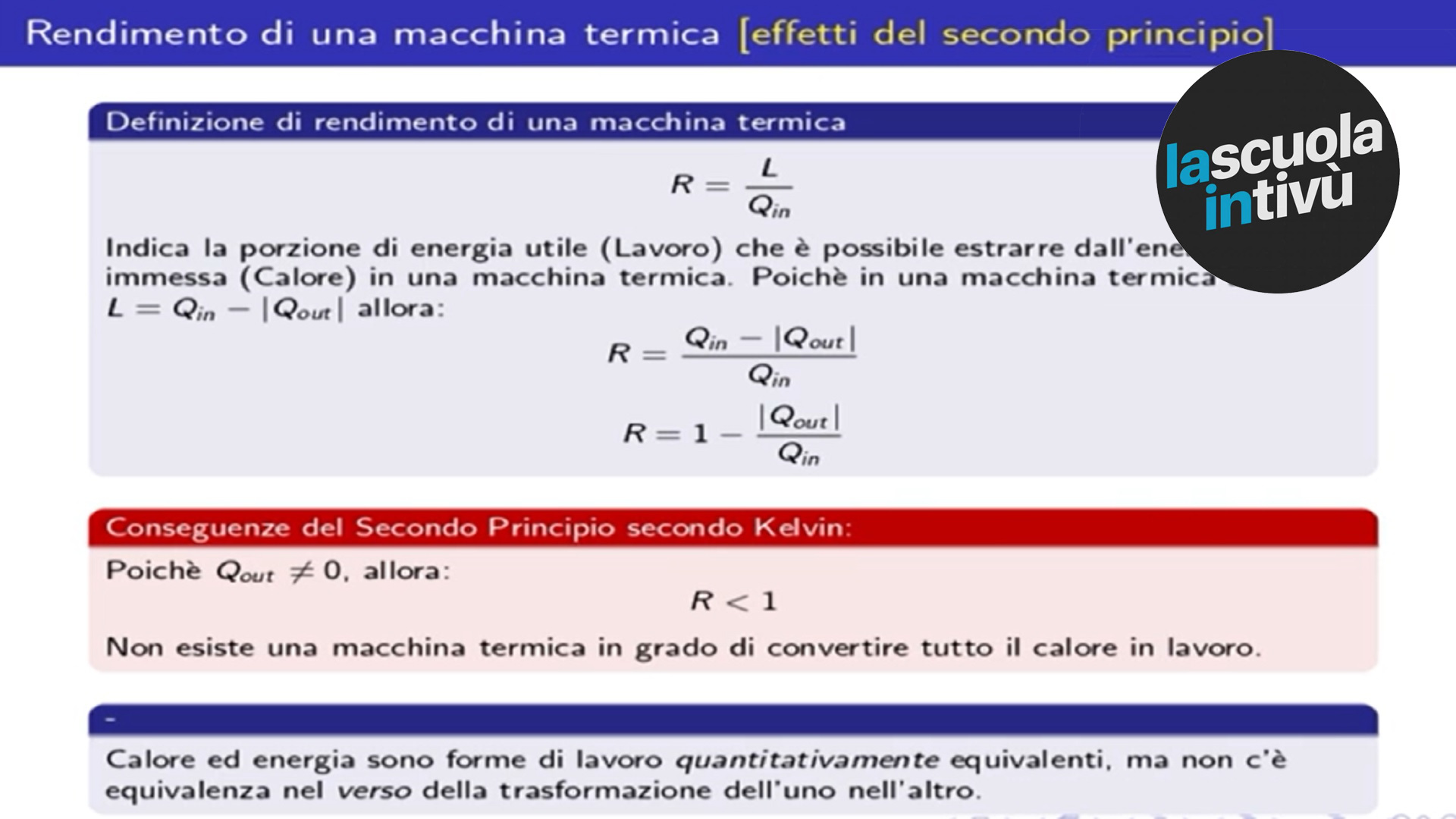 Il Rendimento Delle Macchine Termiche Fisica Rai Scuola Il Rendimento Delle Macchine Termiche Fisica Rai Scuola