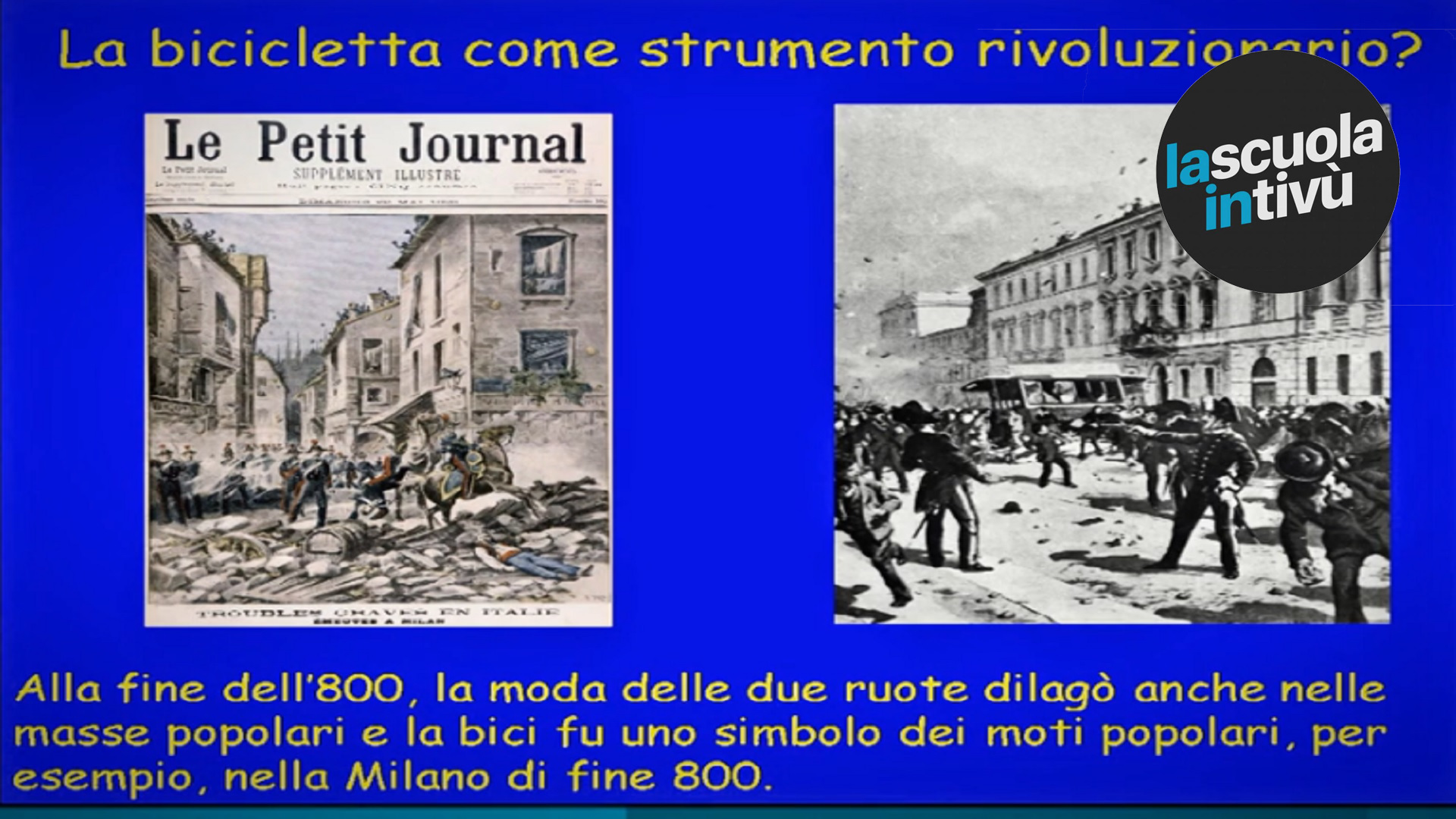 La bicicletta come strumento rivoluzionario | Scienze motorie | Rai Scuola