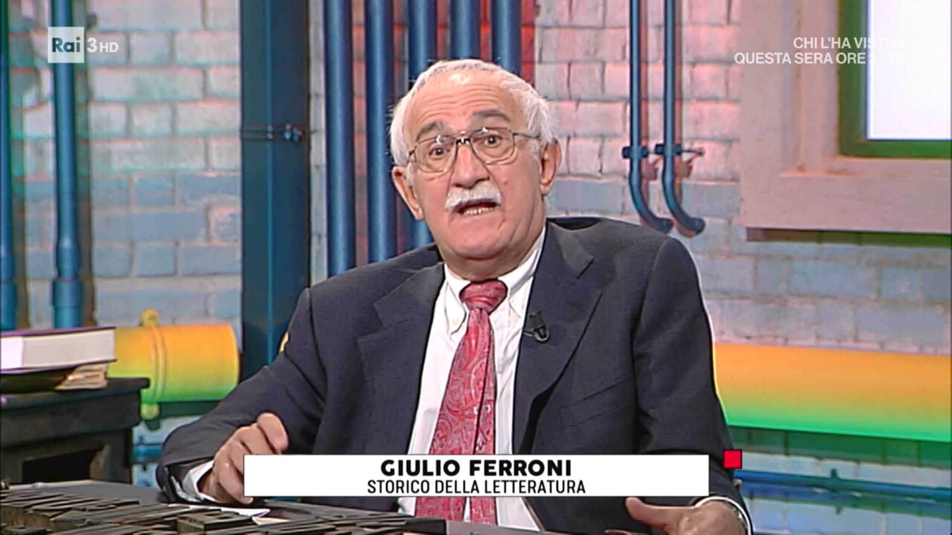 Giulio Ferroni a #Maestri | Letteratura italiana | Rai Scuola