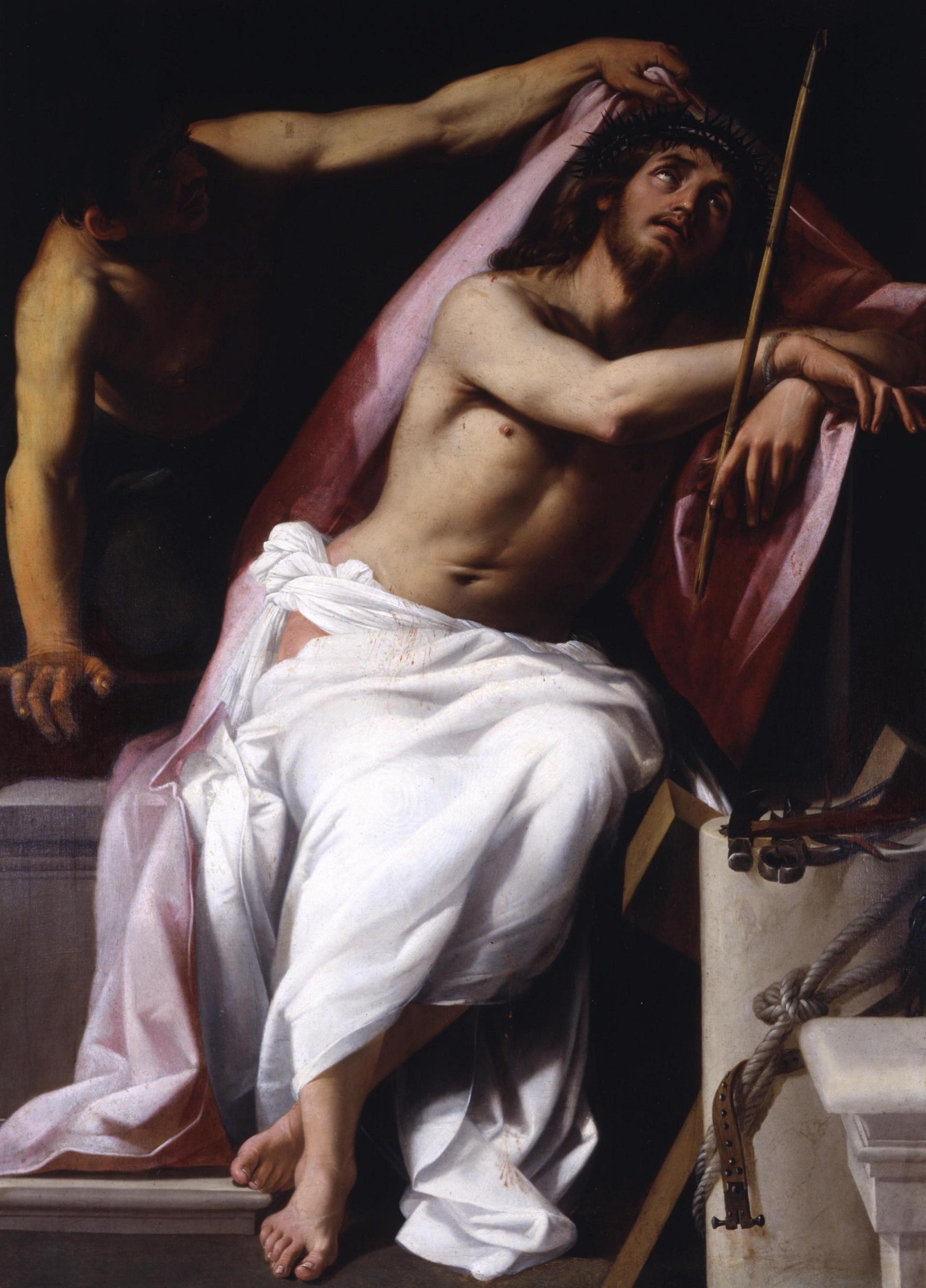 Giovanni Baglione, Ecce homo, 1610 ca., olio su tela, 159x115cm., Roma, Galleria Borghese, Roma