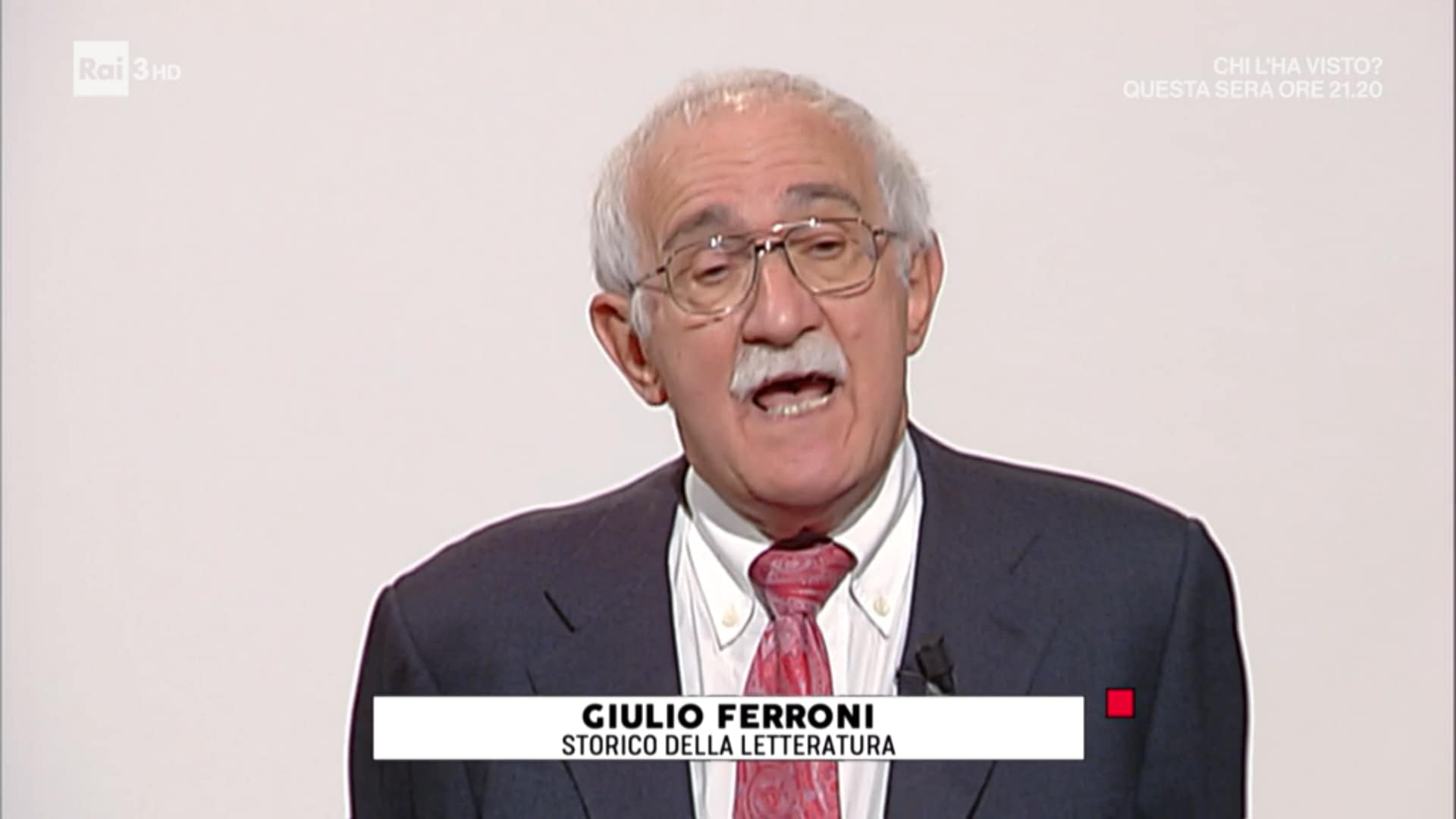 Giulio Ferroni a #Maestri | Letteratura italiana | Rai Scuola