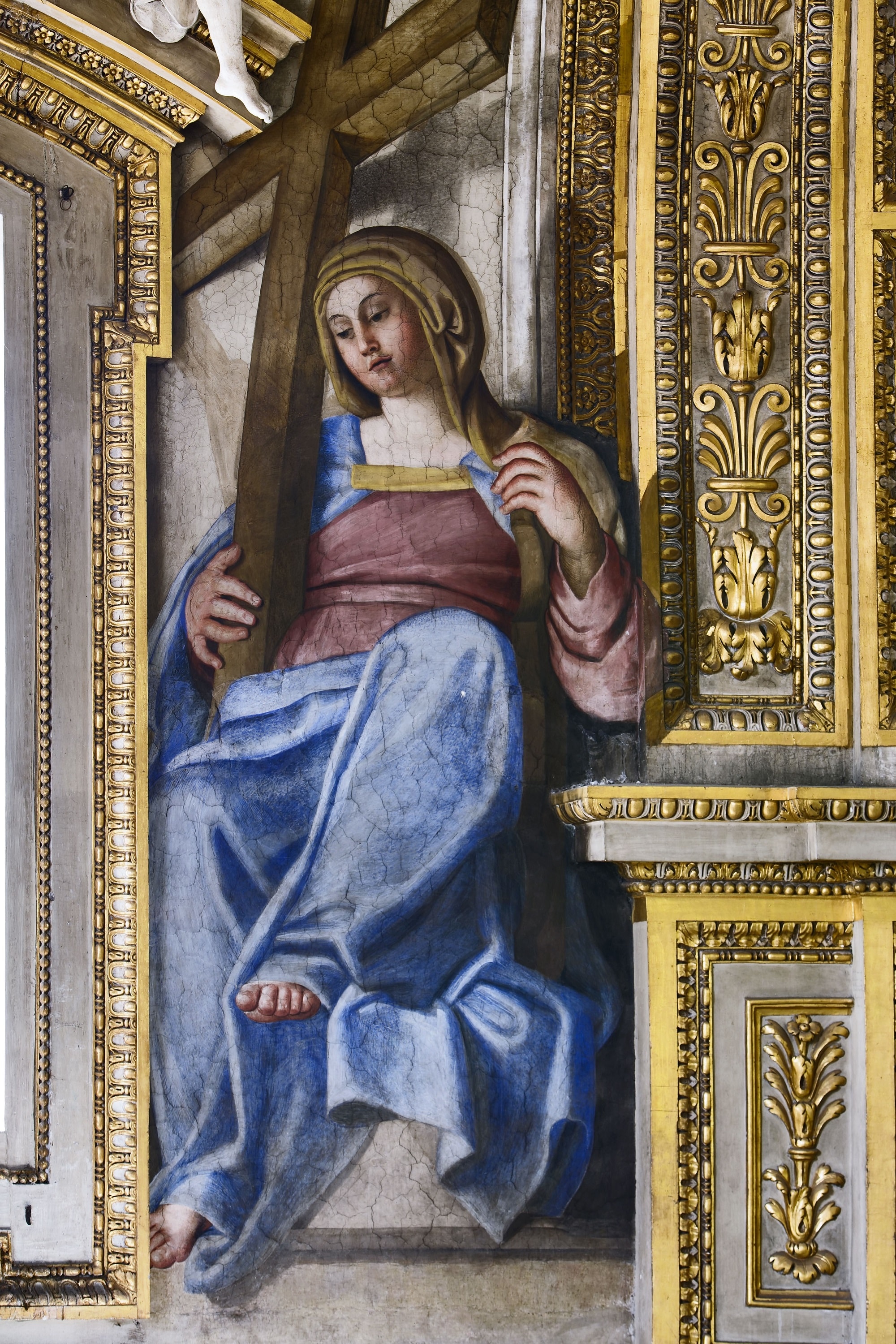 Domenichino, Allegoria della Religione, affresco tra le finestre dell’abside, 1624-'27, Chiesa di Sant'Andrea della Valle, Roma