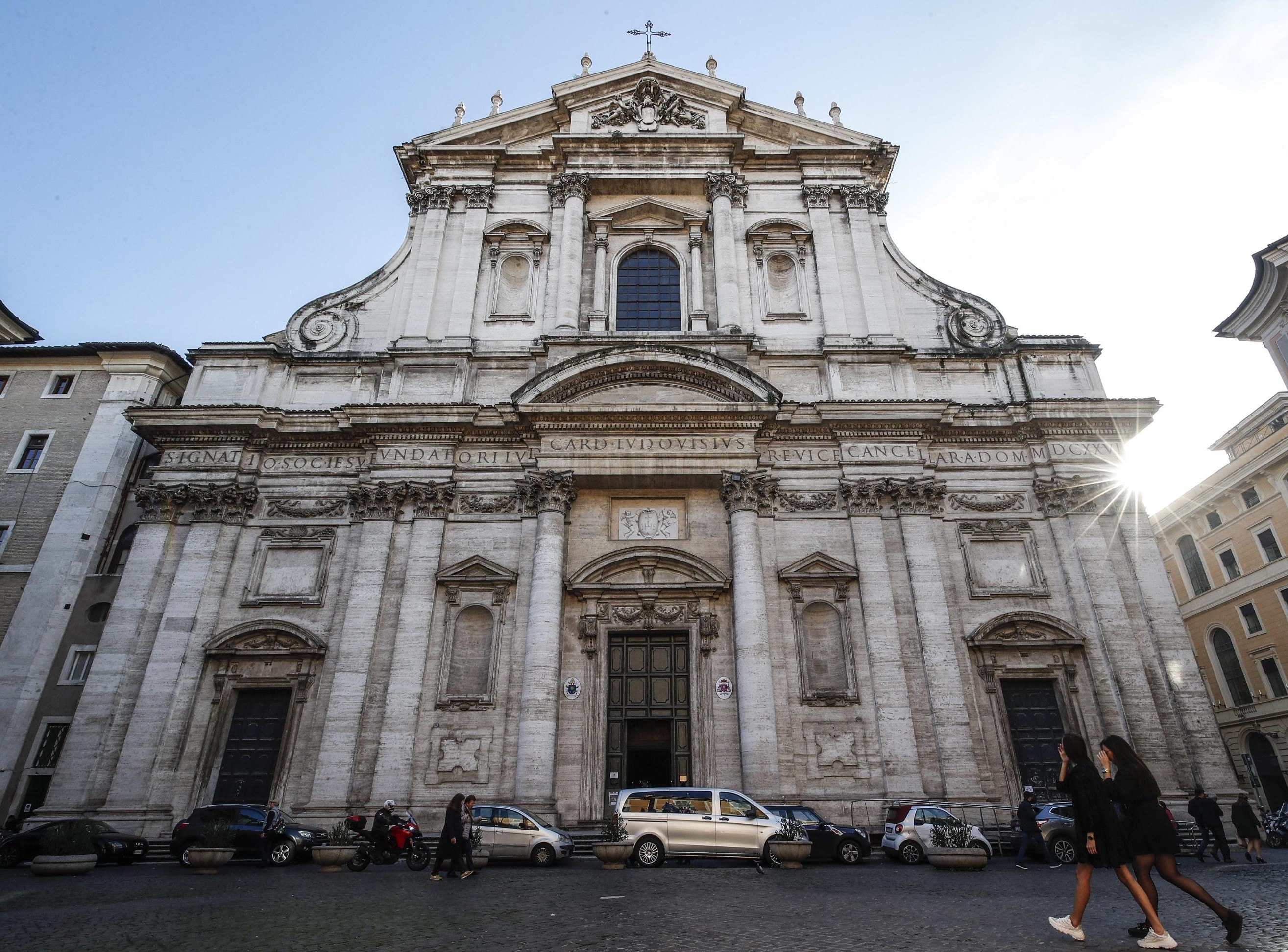 Chiesa Sant'Ignazio di Loyola, 1626-1685, facciata, Roma