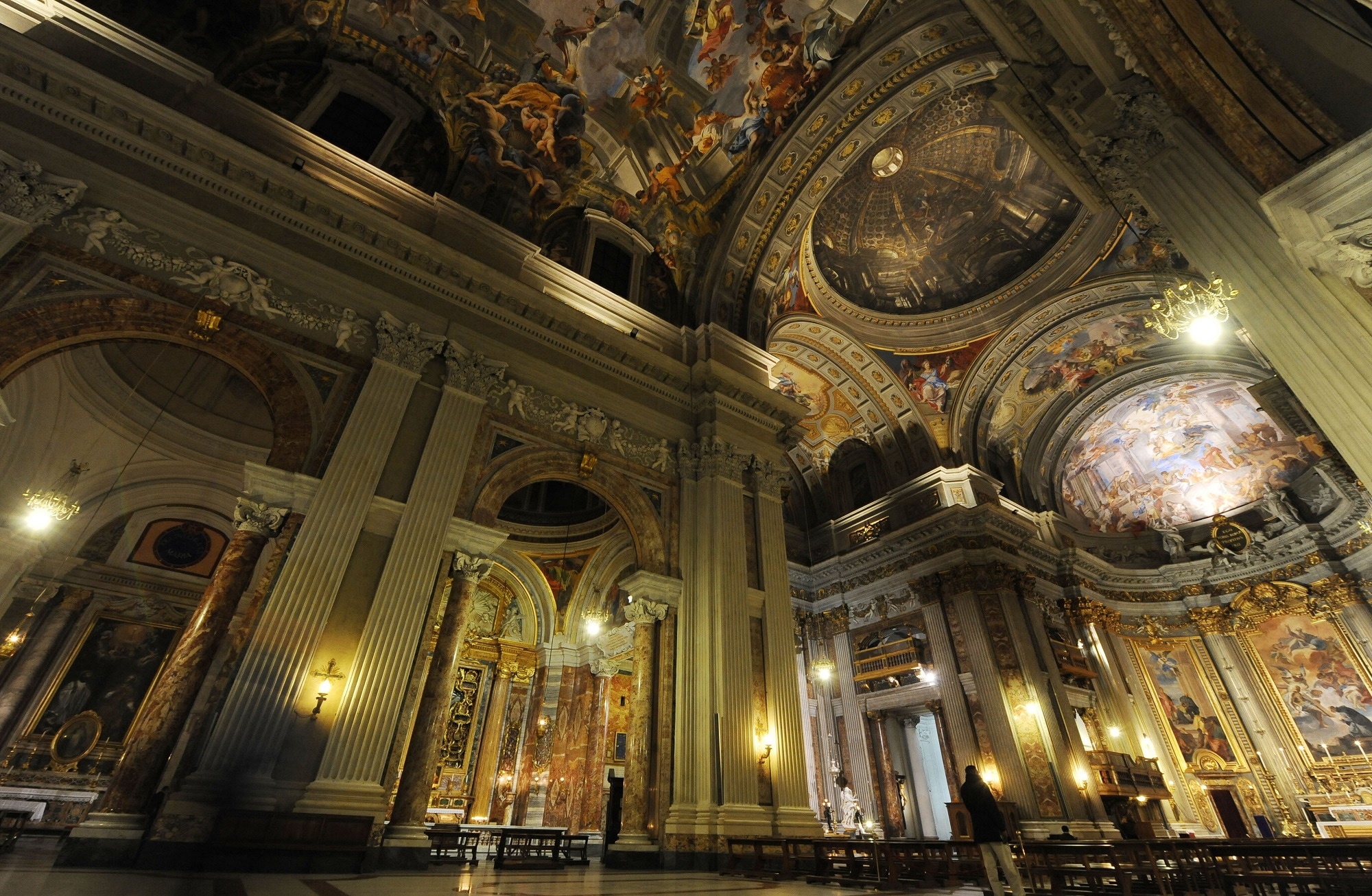 Interno Chiesa di Sant'Ignazio di Loyola, Roma