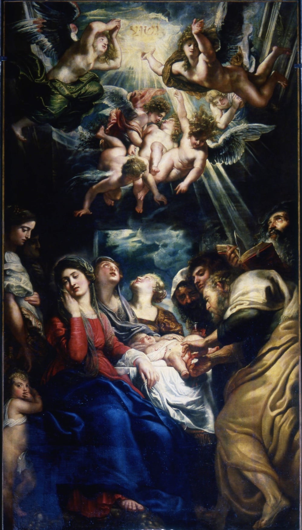 Pieter Paul Rubens, La Circoncisione, 1605, olio su tela, Chiesa del Gesù, Genova