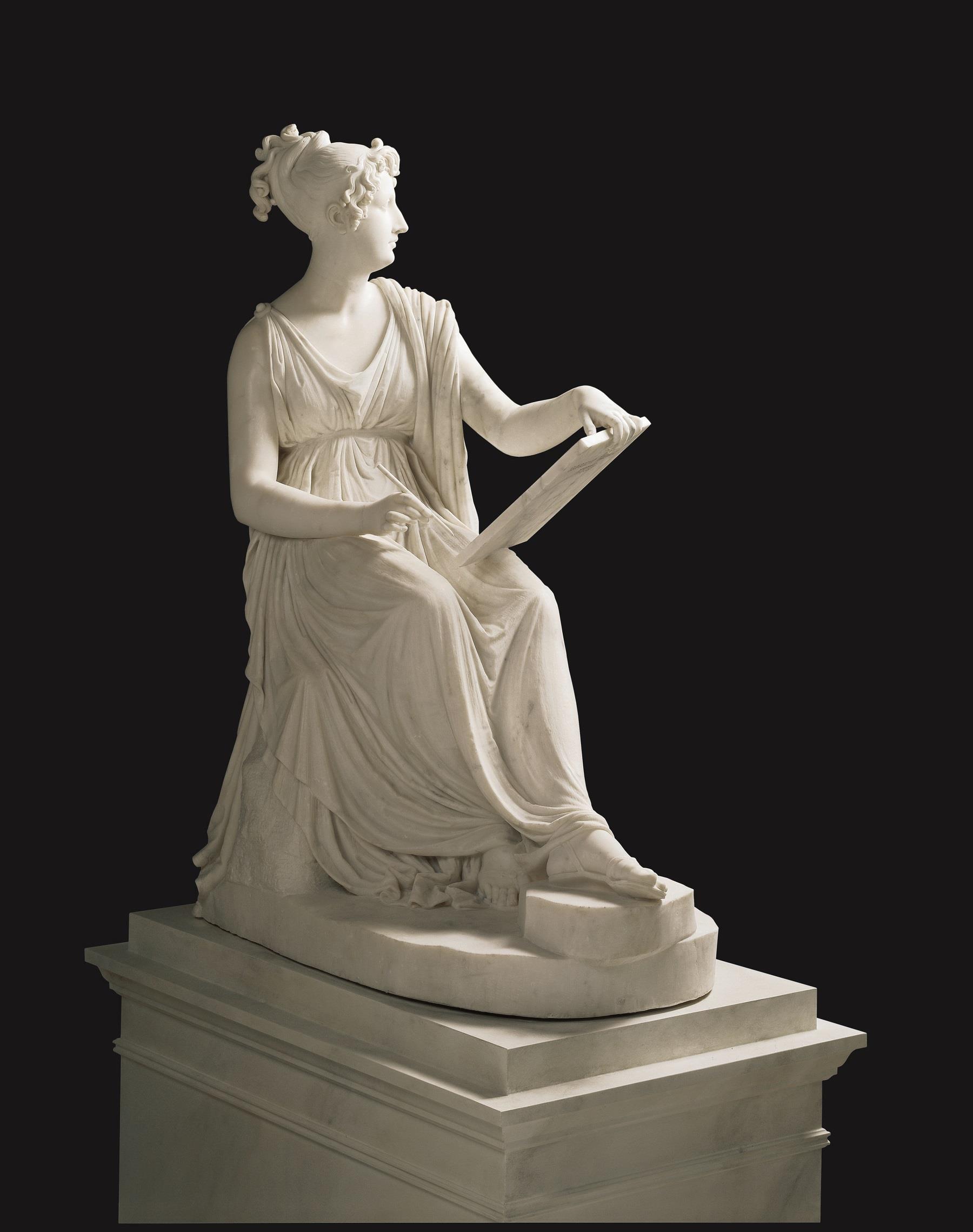 Antonio Canova, La principessa Leopoldina Liechtenstein, 1805-18, Marmo, 146x61x112,5 cm., Eisenstadt, Esterh.zy Privatstiftung, Palazzo Esterhazy, Collezione Storica