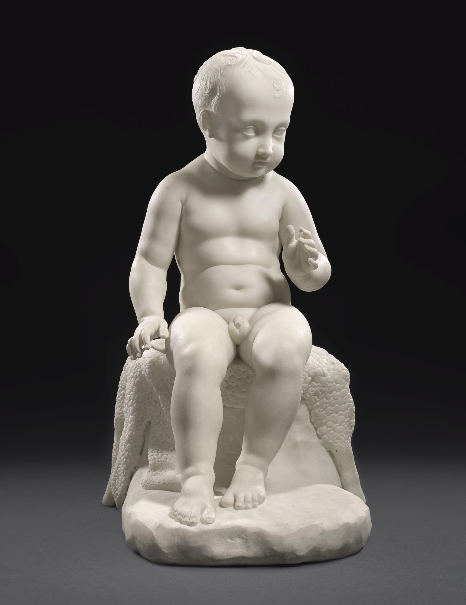 Antonio Canova, San Giovannino, 1821- ‘22, Marmo, 65x35x43 cm., Parigi, Trebosc van Lelyveld
