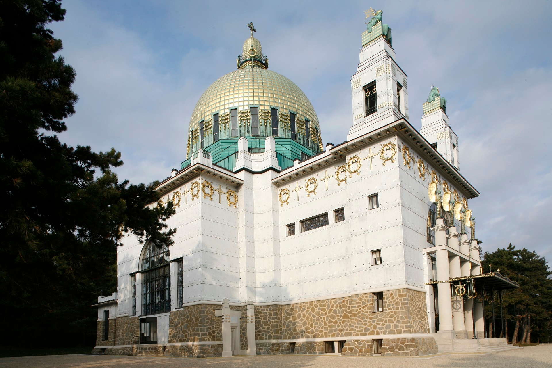 Otto Wagner, Chiesa di San Leopoldo, Vienna, 1904-1907 
