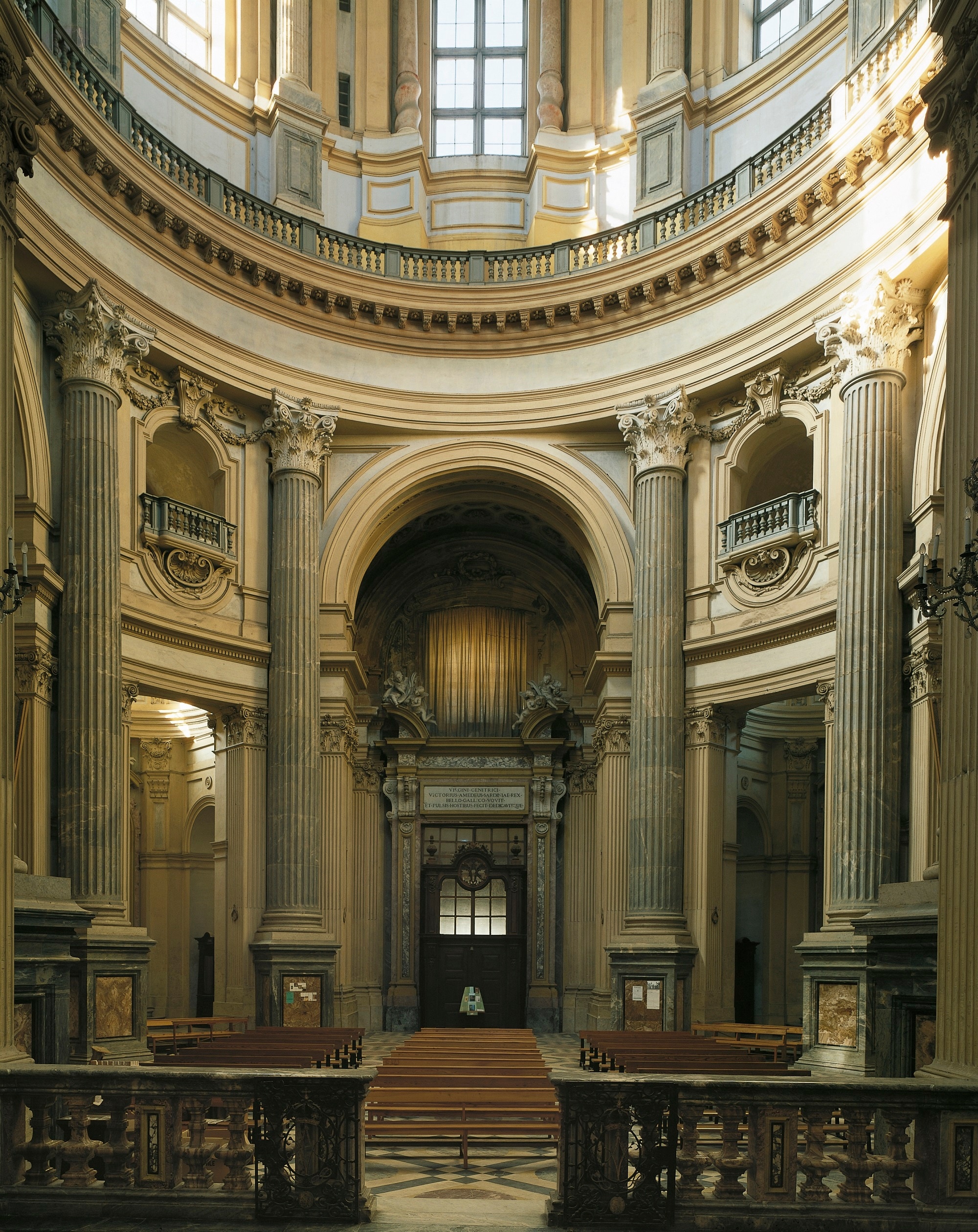 Filippo Juvarra, Interno della Basilica di Superga (1717-1731), Torino