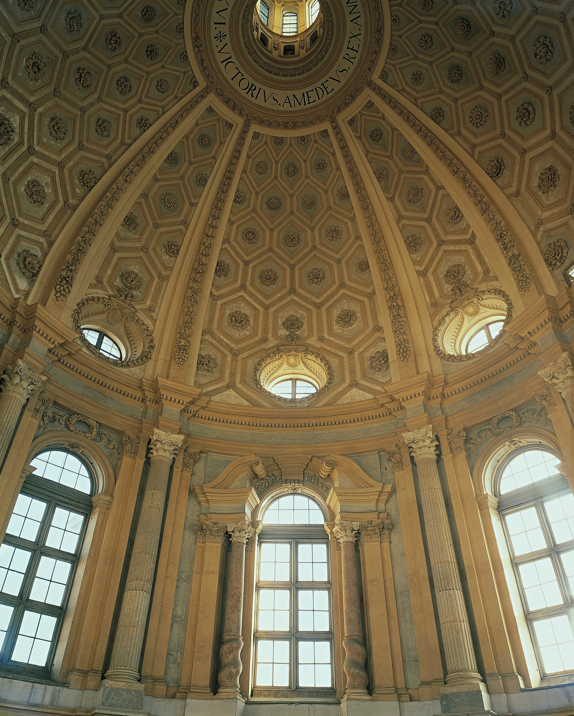 Filippo Juvarra, Interno con Cupola e Tamburo della Basilica di Superga (1717-1731), Torino