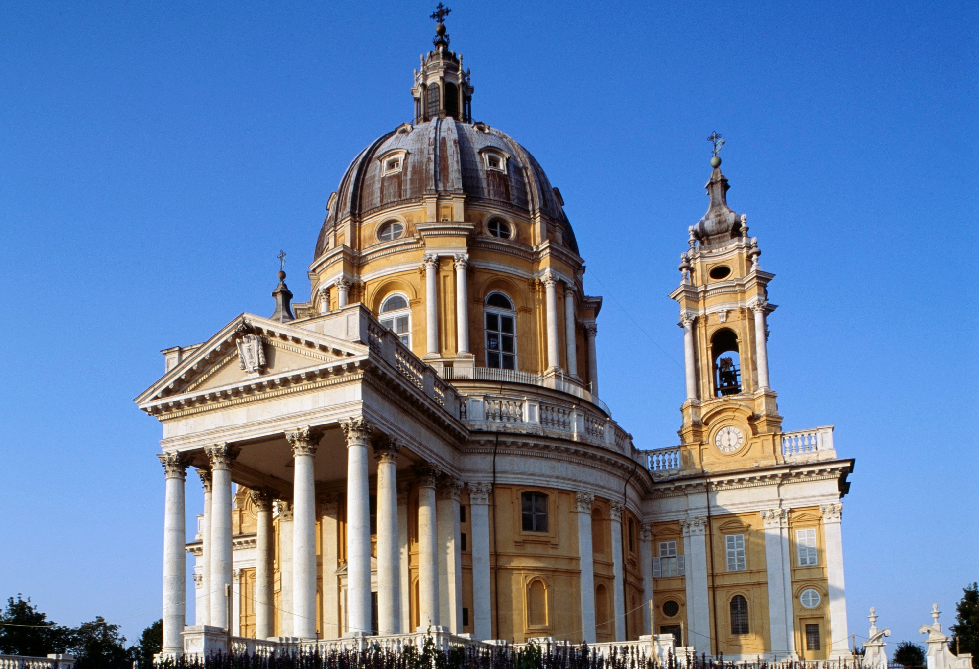 Filippo Juvarra, Veduta laterale della Basilica di Superga (1717-1731), Torino 