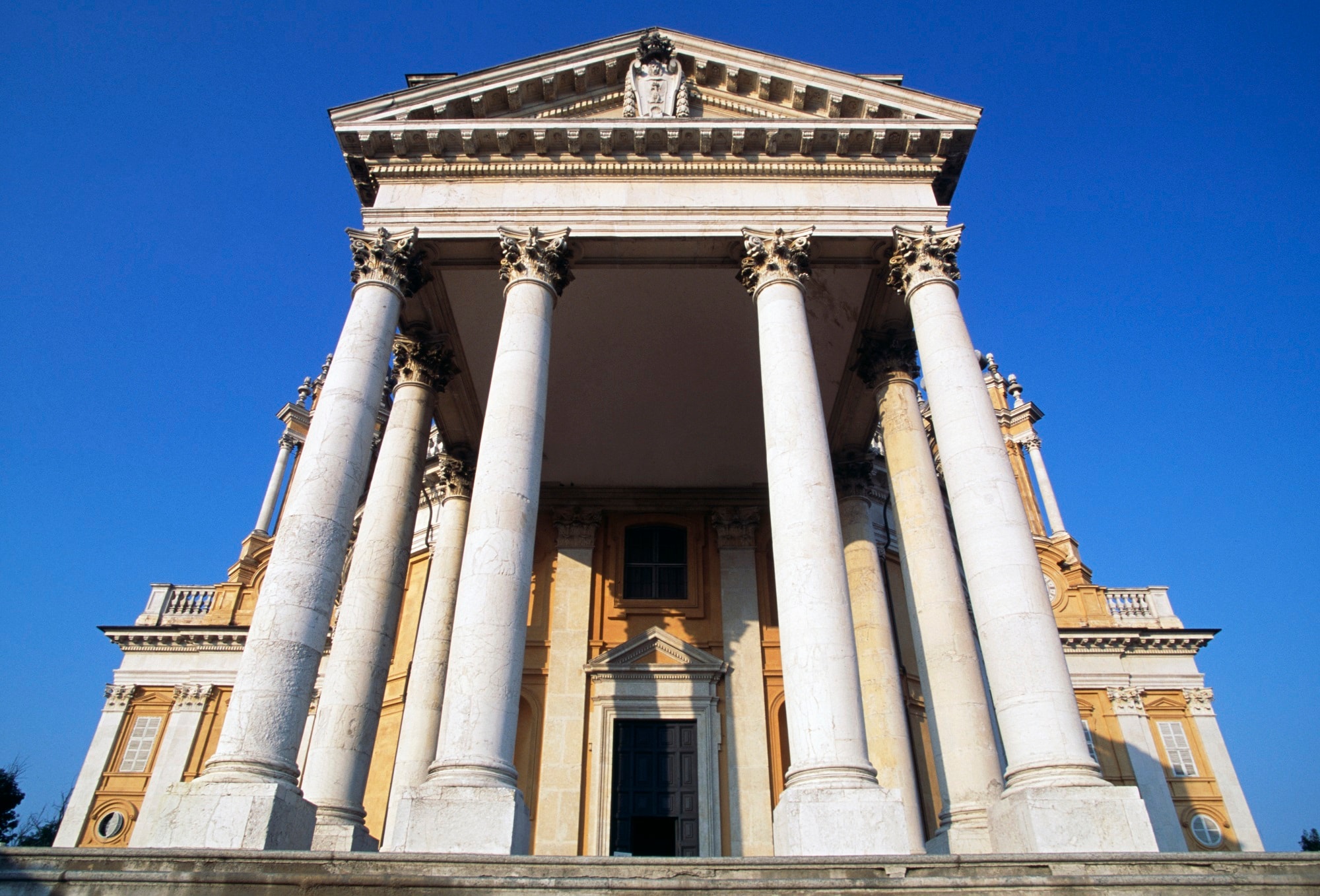 Filippo Juvarra, Veduta centrale del Pronao della Basilica di Superga (1717-1731), Torino