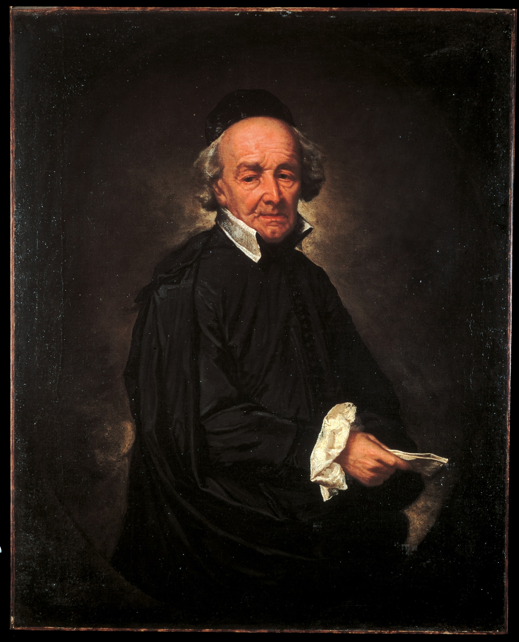 Fra' Galgario, Ritratto di prelato, 1725-1730, olio su tela, 105x85cm., Collezione Koelliker, Milano