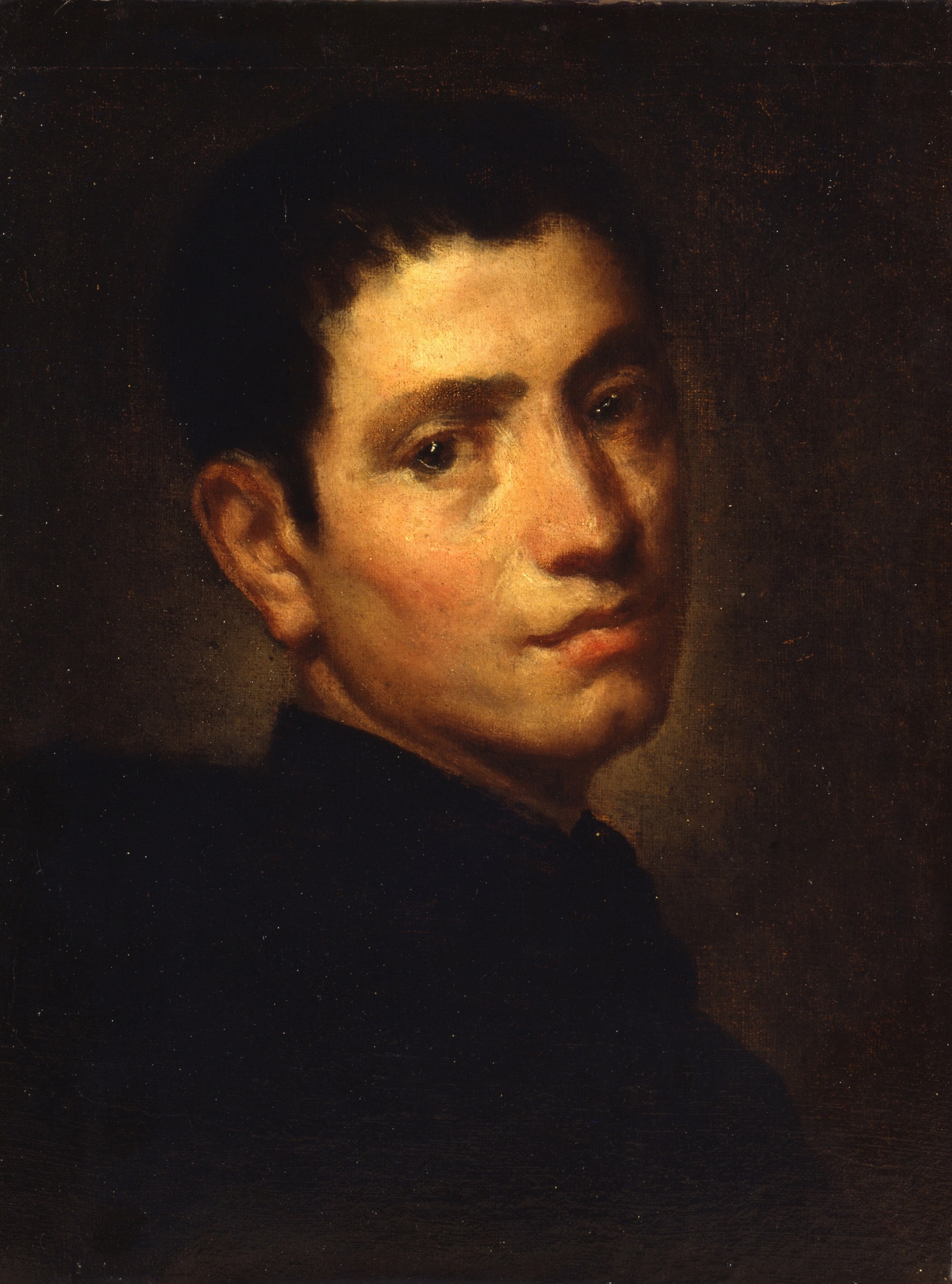 Fra' Galgario, Ritratto di giovane frate, 1732-‘40, olio su tela, 35,2x46cm., Pinacoteca Castello Sforzesco, Milano