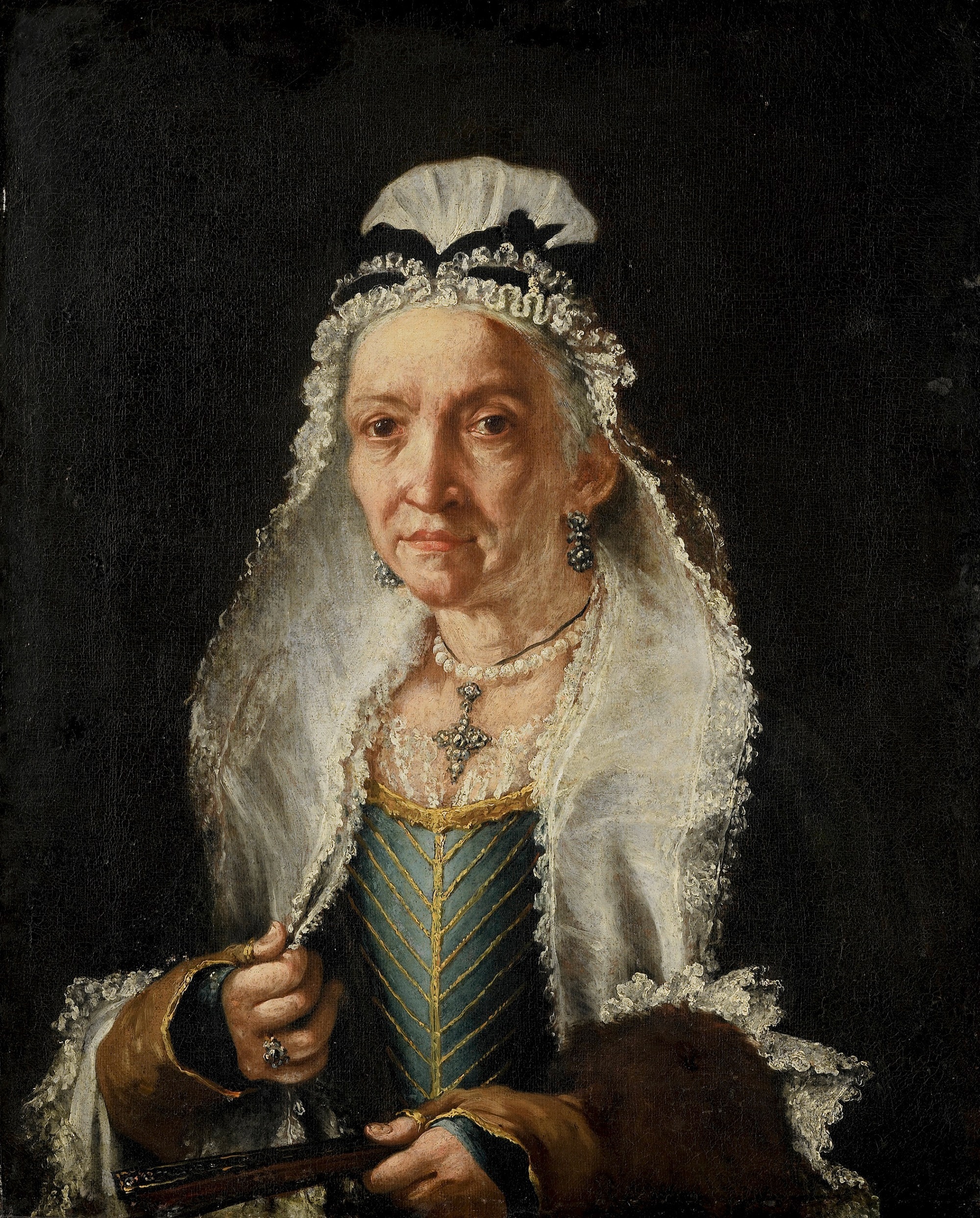 Fra' Galgario, Donna anziana, olio su tela, 73x59cm., Rijksmuseum, Amsterdam