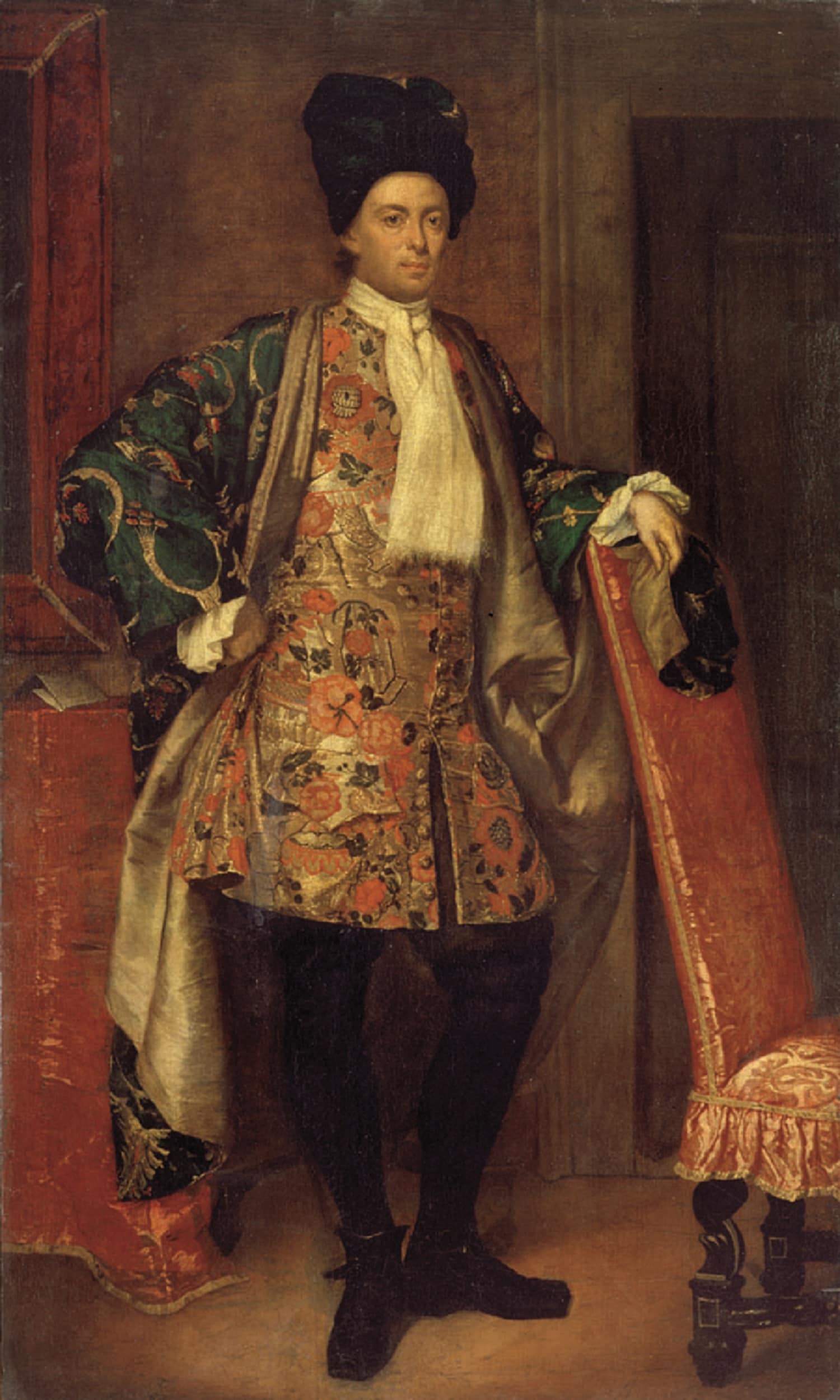 Fra' Galgario, Ritratto del conte Giovanni Battista Vailetti, 1710-‘20, olio su tela, 230x137cm., Gallerie dell’Academia, Venezia