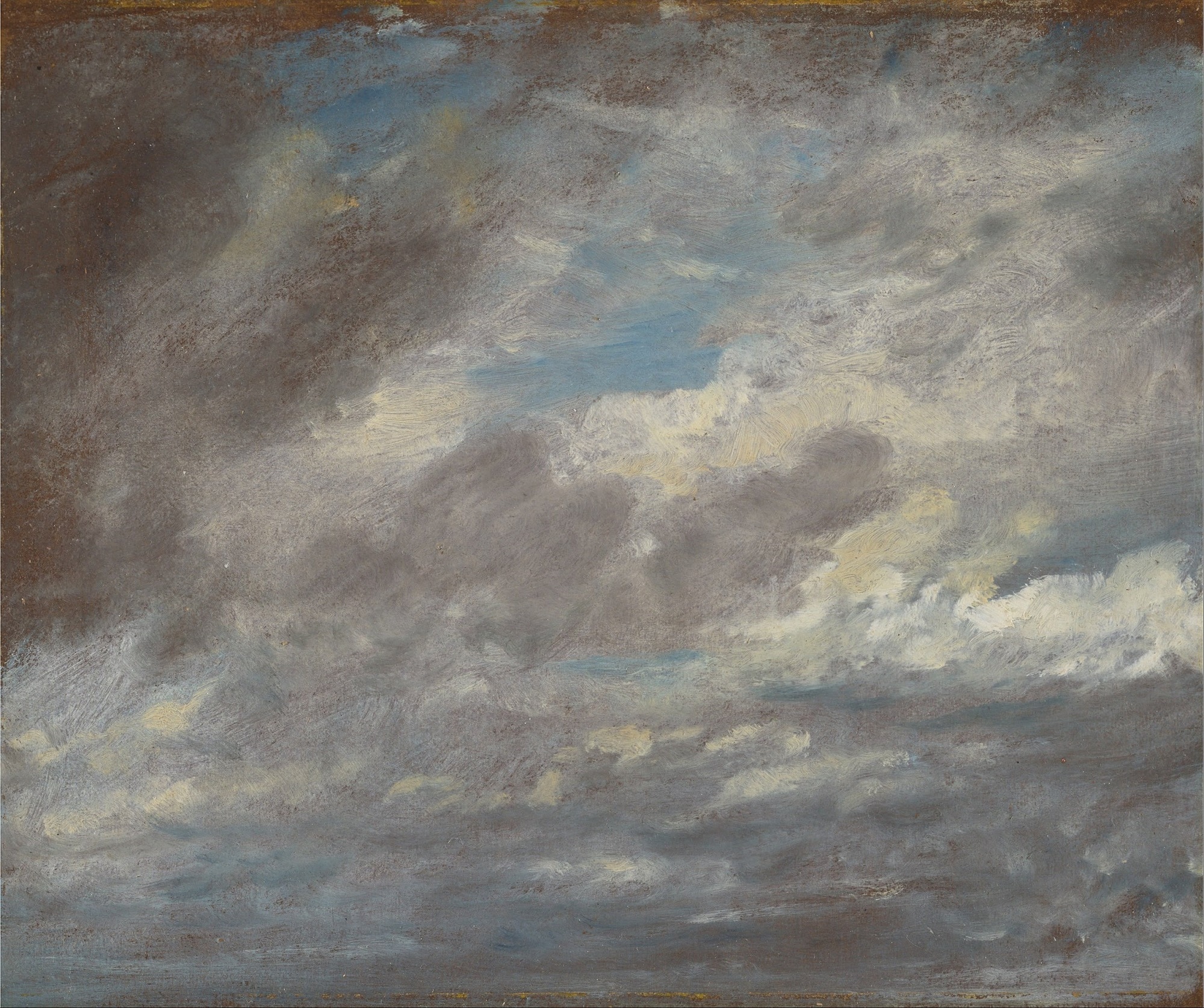 John Constable, Studio di nuvole, 1821, Yale Center for British Art, New Haven, Connecticut