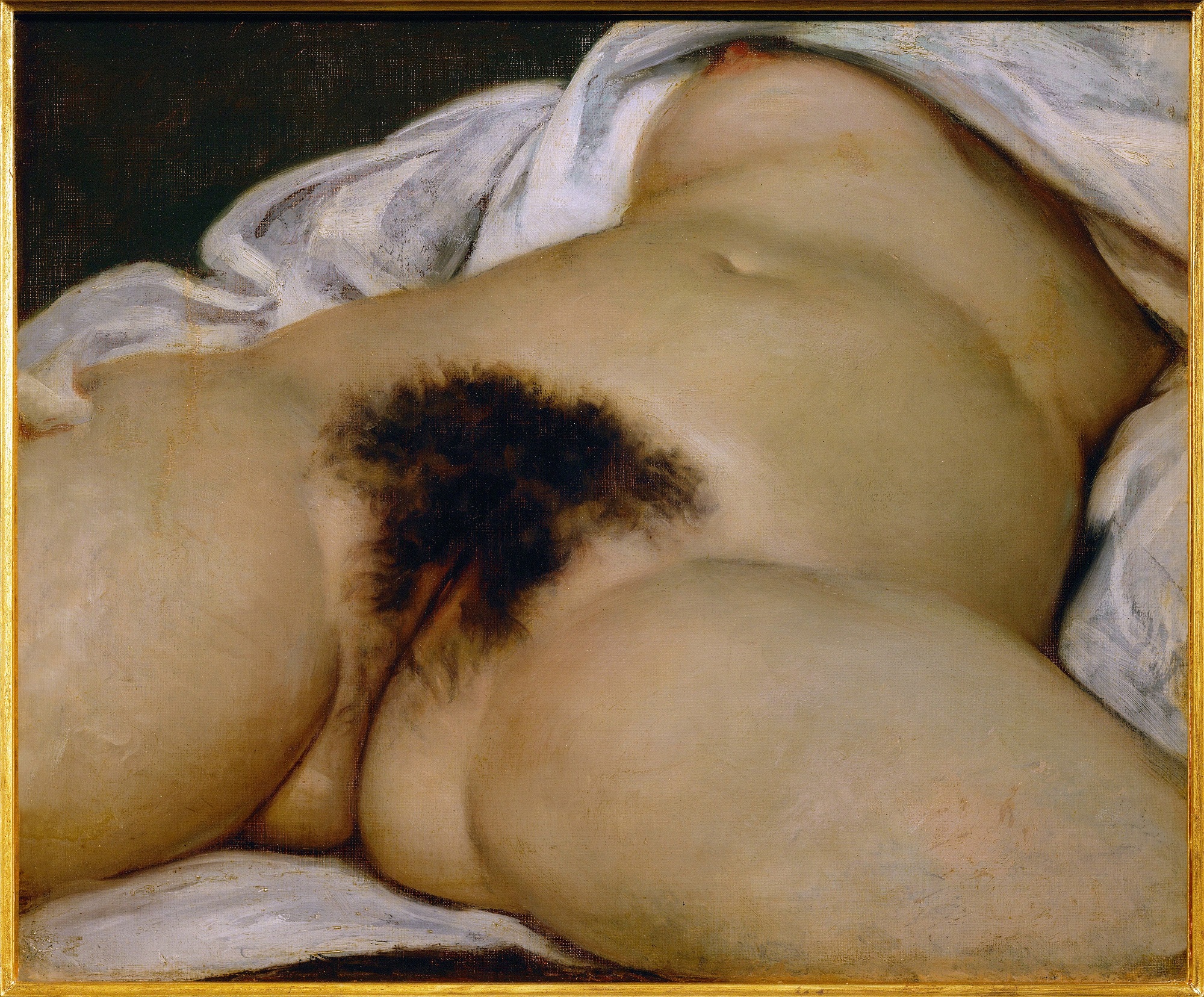 Gustave Courbet, Il Sonno, 1866, olio su tela, 135x200cm., Petit Palais, Parigi